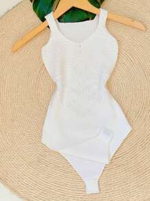 Women Sweater Co-ords - 白色 - 查看 1