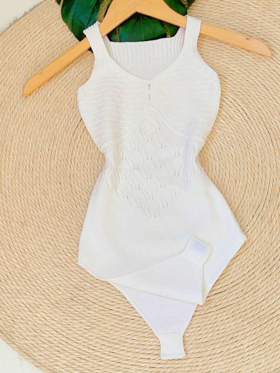 Women Sweater Co-ords - 白色 - 查看 1