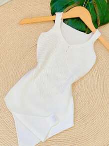 Women Sweater Co-ords - 白色 - 查看 2