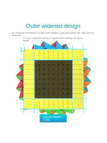 萬聖節/聖誕節禮物速度魔方益智遊戲,流暢減壓益智玩具,適合 2-10 歲兒童,有各種難度級別 - 杏色 - 查看 7