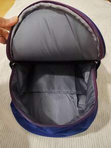 Boys' Backpack Dinosaur Pattern Cartoon Bookbag For 2-6 Year Old Kids, With Anti-lost Buckle