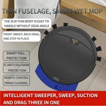 One Remote Controlled And Usb Charged Is300 Smart Floor Cleaning Robot, Applicable For Year-Round Usage In Homes And Offices - White - View 8