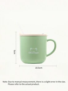 1個兒童奶杯帶吸管,240ml容量,pp材質,耐熱易清洗,適合喝牛奶和水 - 綠色 - 查看 8