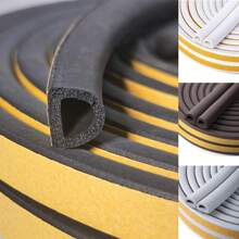 (1個密封總長度16.5英尺)室內防水條,自粘泡沫窗戶密封條,用於門窗氣密隔間 - 彩色 - 查看 1