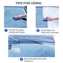 1 pieza Limpiador antivaho, adecuado para la eliminación de la película de aceite del parabrisas automotriz, agente de limpieza de película de aceite, agente antilluvia JB XPCS-20 - capacidad - Ver 9