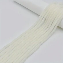 每串320-330顆6mm果凍色扁圓形聚合物黏土珠子,搭配熔岩風格,鬆散的間隔珠子,適用於手工diy珠寶製作用品 - 混合 - 查看 12