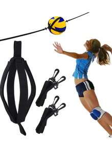 1pc Volleyball Training Equipment Jumping Touch & Spike Pass Aid - Black - View 3