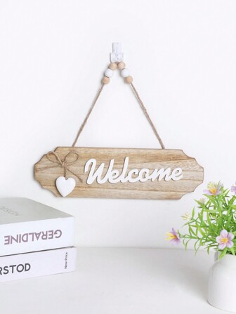 1 件欢迎壁挂装饰、家居装饰、房间装饰、墙壁装饰