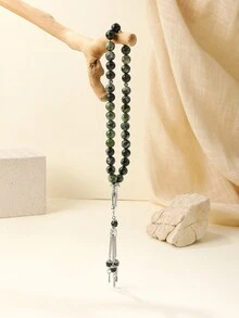 1入組10mm天然石料33顆念珠項鍊 - 10mm 33珠 - 查看 3