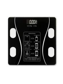 FANOVA  Báscula Electrónica De Baño  Inteligente App Teker - Negro - Ver 2