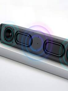 Barra de Sonido Bluetooth. USB Ip66 Contra agua.Bocina Portatil Ultra Resistente - Negro - Ver 3