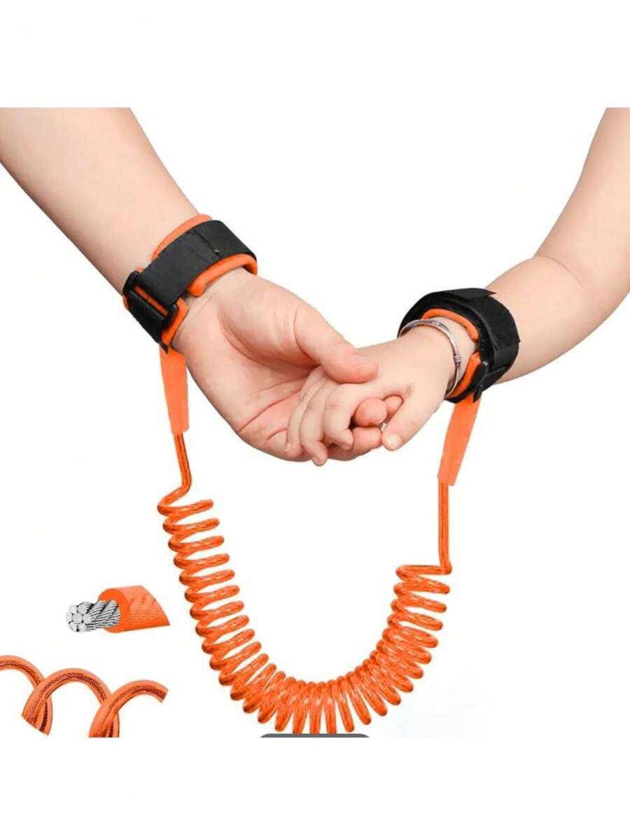 CORREA ANTIPERDIDA de Seguridad para Niños - Naranja - Ver 1
