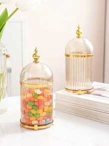 1pc Novelty Candy Jar Storage Container - Camel - View 1