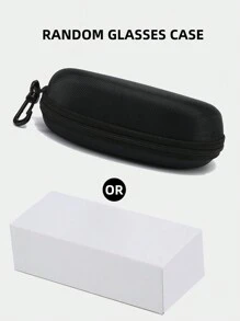 2pcs Geometric Simple Plastic Jelly Color Frame Decorative Fashion Glasses For Summer Beach Vacation,Outdoor,Travel - Grey - View 5