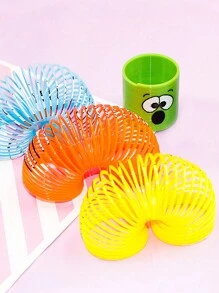Divertido Juguete Emoji Mini Rainbow Spring - Multicolor - Ver 9