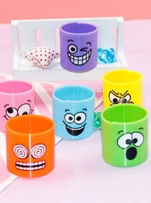 Divertido Juguete Emoji Mini Rainbow Spring - Multicolor - Ver 2