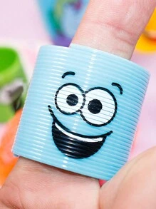 Divertido Juguete Emoji Mini Rainbow Spring - Multicolor - Ver 5