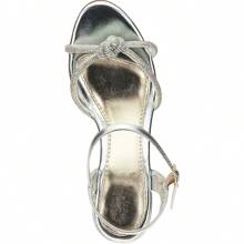 Women Heeled Sandals - 銀色 - 查看 5