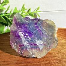 1入組彩色萊茵石天然晶體原石,寶石首飾,閃閃發光,治療水晶,生日禮物,女性禮物,場景裝飾,桌面裝飾。