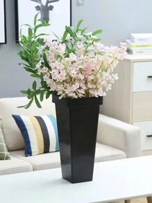 Cubo De Plástico Para Organización De Flores, 1 Unidad, Para Floristería O Decoración Del Hogar - Negro - Ver 5