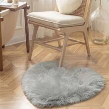 1pc Tie-dye Long Hair Carpet Suitable For Living Room Coffee Table Bedroom Soft And Washable All-season Rug - Grey - View 2
