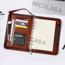 Multifunctional Notebook Office + 8 Bit Calculator - Royal Blue - View 4