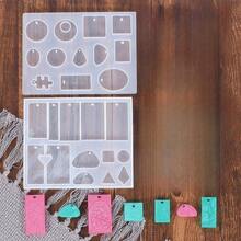 2 Sets Necklace Epoxy Resin Molds, Easy To Use, Suitable For Beginner Diy - Light Grey - View 4