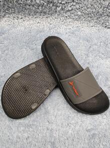 Men Flip Flops & Slides - Xám - Xem 2