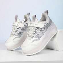 Zapatos de patines con cordones para mujer con 4 ruedas, luces LED, adecuados para caminar, deportes, patinaje sobre ruedas, patinaje sobre hielo, skate