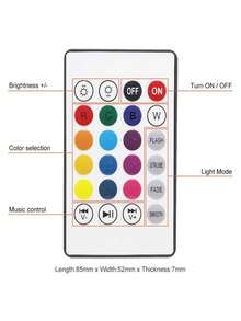 Foco LED inteligente con control remoto y aplicación, altavoz de bombilla Bluetooth que cambia de color RGB - Multicolor - Ver 3