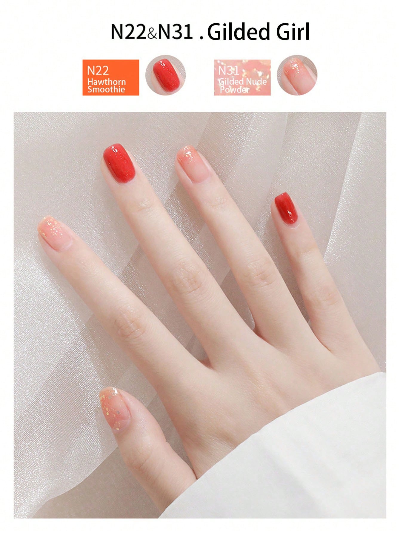 طلاء أظافر مائي 10 مل، جاف بسرعة، طويل الأمد، قابل...