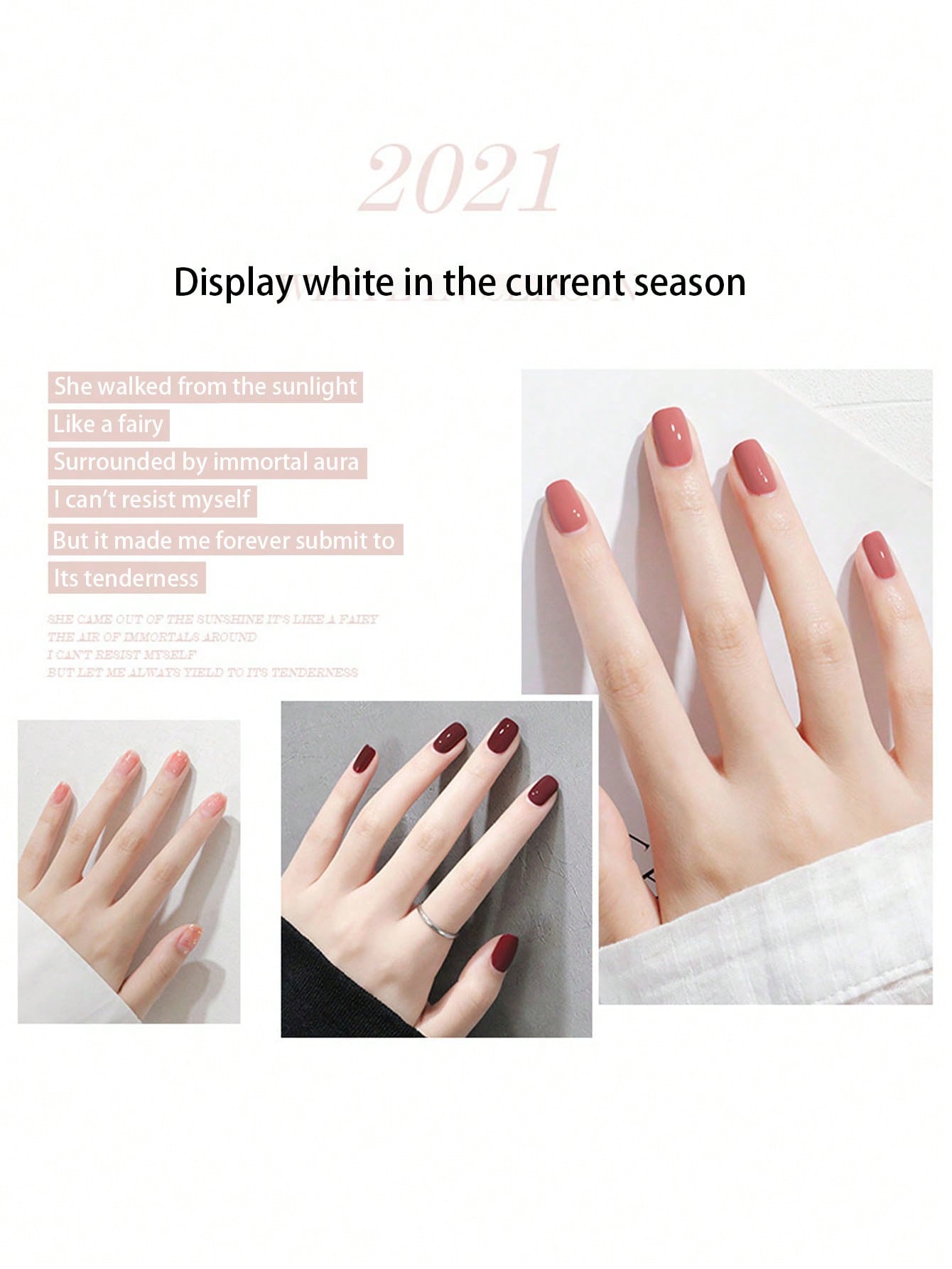 طلاء أظافر مائي 10 مل، جاف بسرعة، طويل الأمد، قابل...