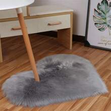 1pc Tie-dye Long Hair Carpet Suitable For Living Room Coffee Table Bedroom Soft And Washable All-season Rug - Grey - View 5