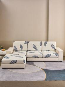 1入銀絲綢沙發坐墊套 - 彩色 - 查看 4