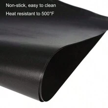 1/4/6/8 Stücke 10,6 X 10.6 Zoll Schwarze Gasherd Schutzauflages, Wiederverwendbar, Hochtemperaturbeständig, Antihaftbeschichtung, Waschbar, Leicht Zu Reinigen, Topfträger Für Die Küche