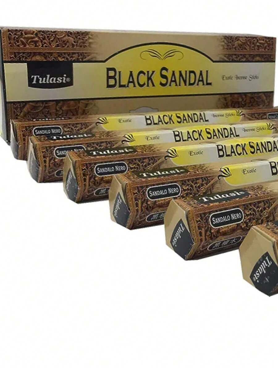 Insienso sándalo negro caja 6 pz - Marrón - Ver 1