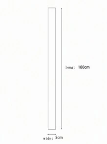 1 Miếng Cô gái Goth hiện đại Tranh châm biếm Sọc Dày Đan Khăn quàng cổ Đúng mốt Đồ trang trí Khăn quàng cổ Cho bữa tiệc Trang phục Phụ kiện - Đen và trắng - Xem 5