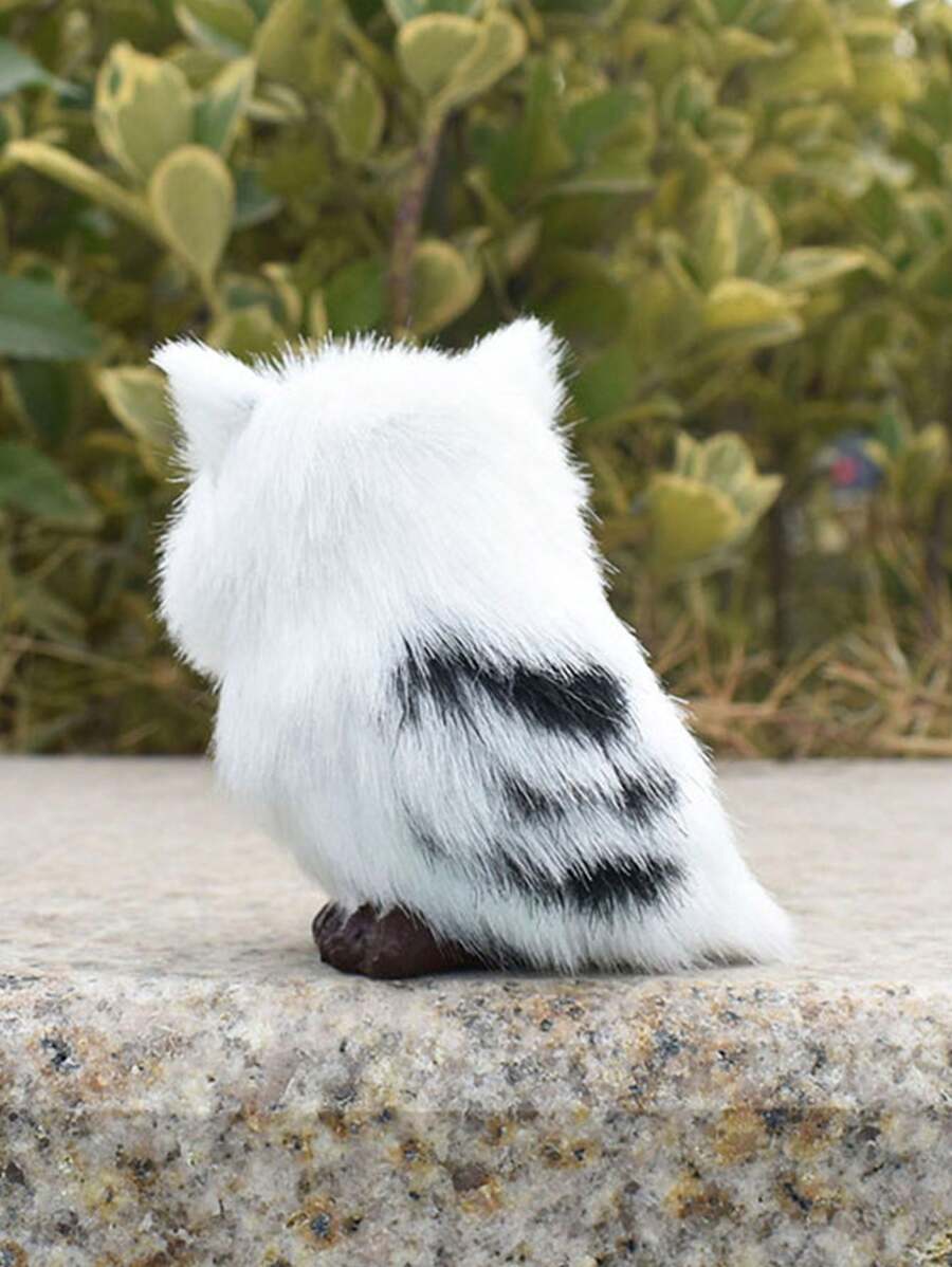 Realistic Owl Toy Model, Christmas Bird Decoration For Desktop,