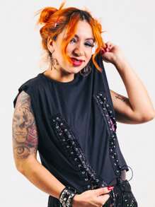 Women Blouses - màu đen - Xem 1