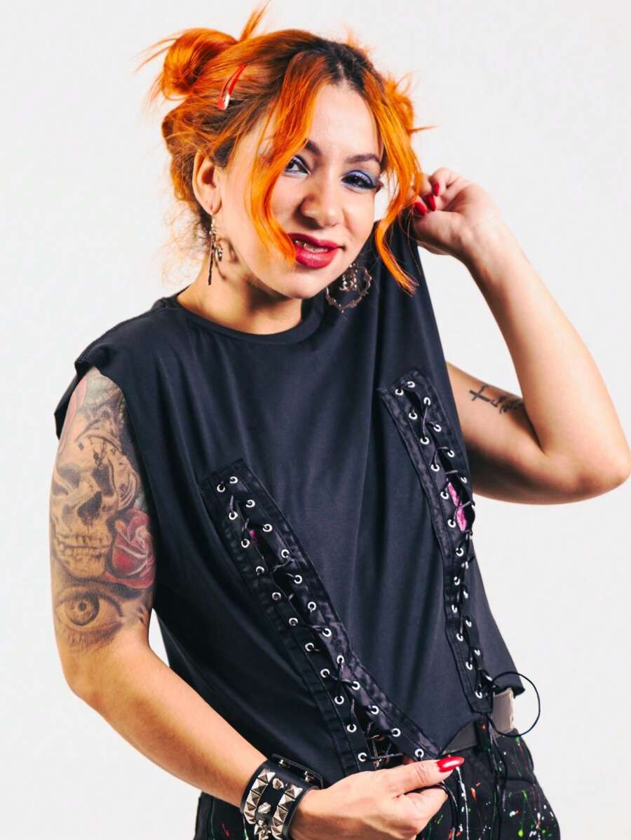 Women Blouses - màu đen - Xem 1