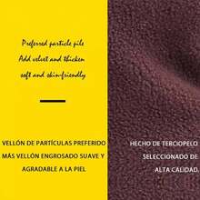 Gorro con Bufanda Gorro Invierno Primavera para Hombre y Mujer Tejido de Punto - Café integral - Ver 2