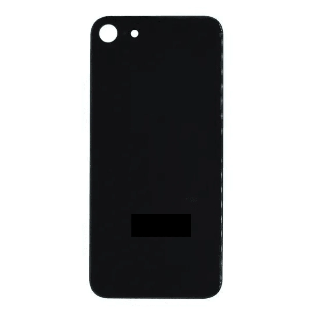 TAMPA TRASEIRA COMPATÍVEL COM IPHONE 8G FURO GRANDE PRETA
