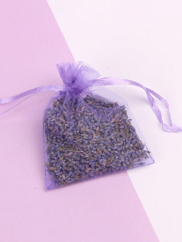 5pcs Sachets De Lavande Pourpre, Sachets Parfumés Pour Tiroir Et