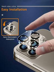 3-5 件/包透明镜头保护膜适用于 iPhone 15 Pro Max/15、iPhone 16 Pro/16 Plus、iPhone 14 Pro Max/14、iPhone 13 Pro Max/12/11 防刮 - 3片 - 查看 2