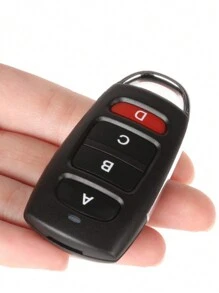 Germa Rf 遙控鑰匙433mhz 傳輸器,複製、複製、學習、固定代碼,適用於電動車庫門汽車 - 黑色 - 查看 2