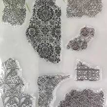 1PC Patterned Block Stamps for DIY Scrapbooking Card Stencil Paper Craft Handmade Album Handbook Decoration New Stamps - Clear Stamp - View 4