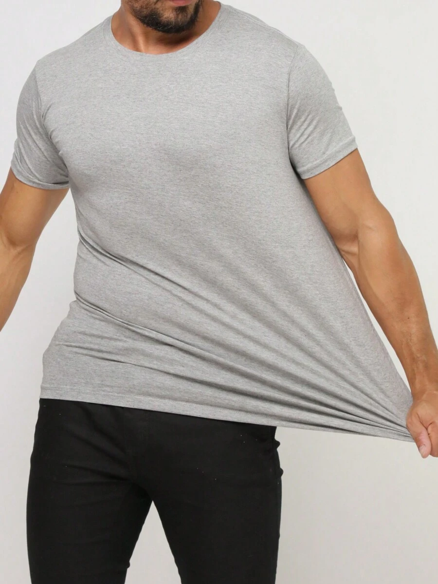 Men T-Shirts & Tanks - Grey - View 1