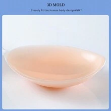 3D thickened type C-cup Bra - Apricot - View 7