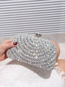 Wieczorowe torebki dla kobiet Sztuczny kamień Kamień Szlachetny Nadruk po całości Czarujący Minimalistyczny