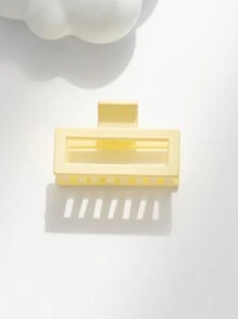 1套/10入組迷你啞光髮爪夾,簡約風側髮夾髮飾適用於劉海 - 彩色 - 查看 10